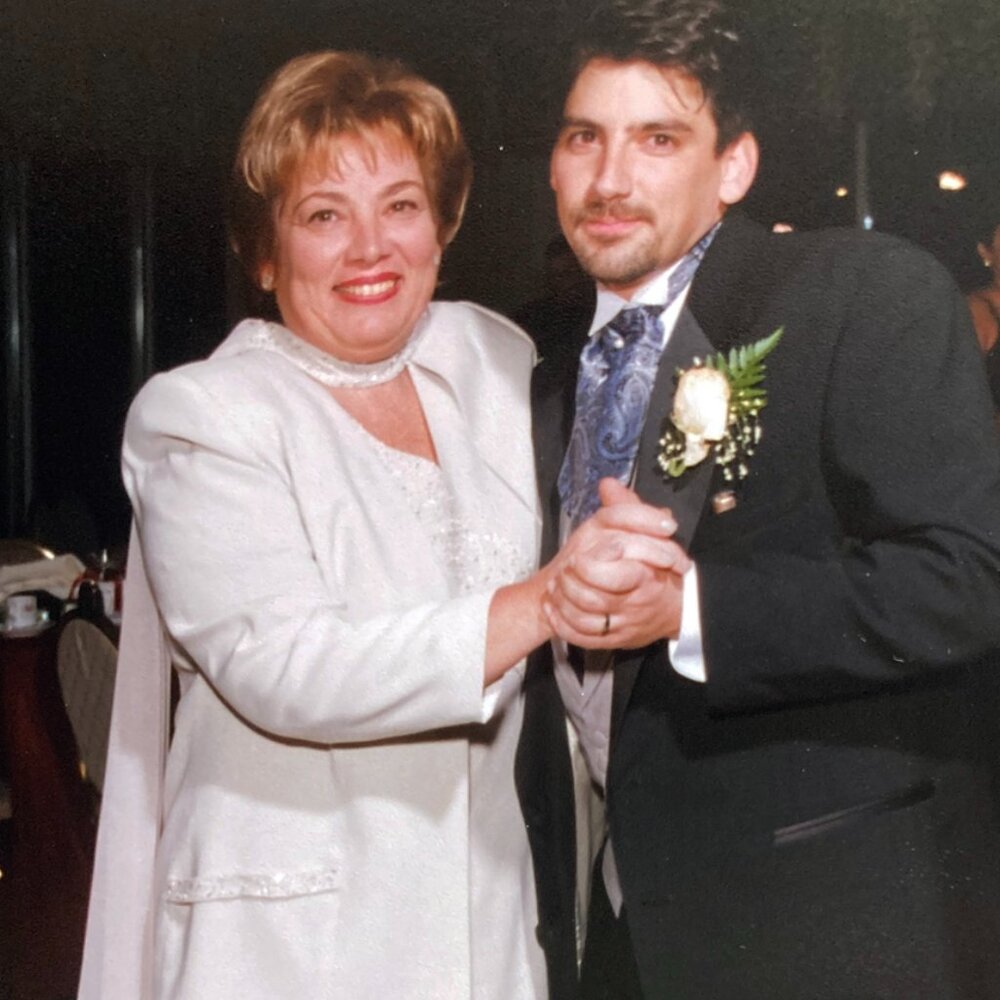 Obsessions Couture Slenderizing gown with jacket and scarf